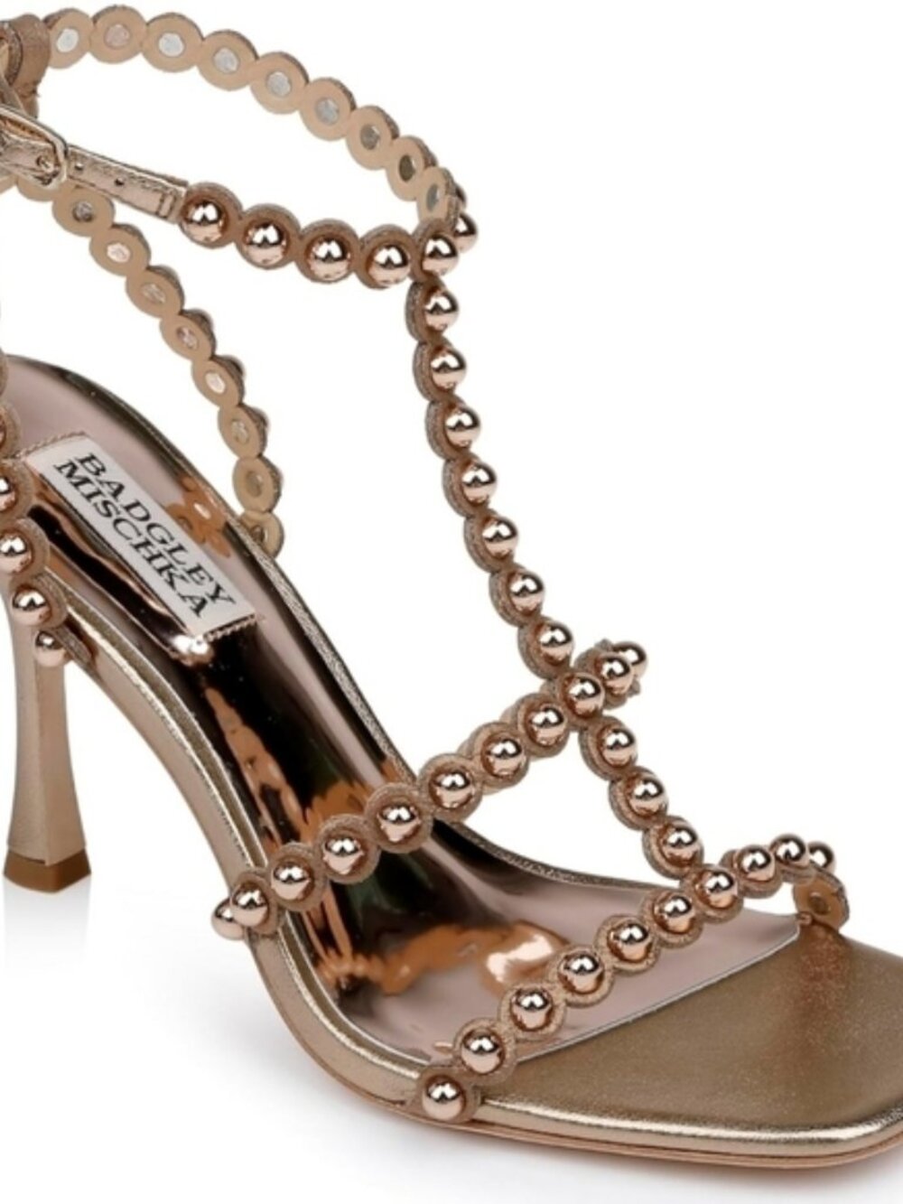 Badgley Mishka Square Toe Camilla Sandals